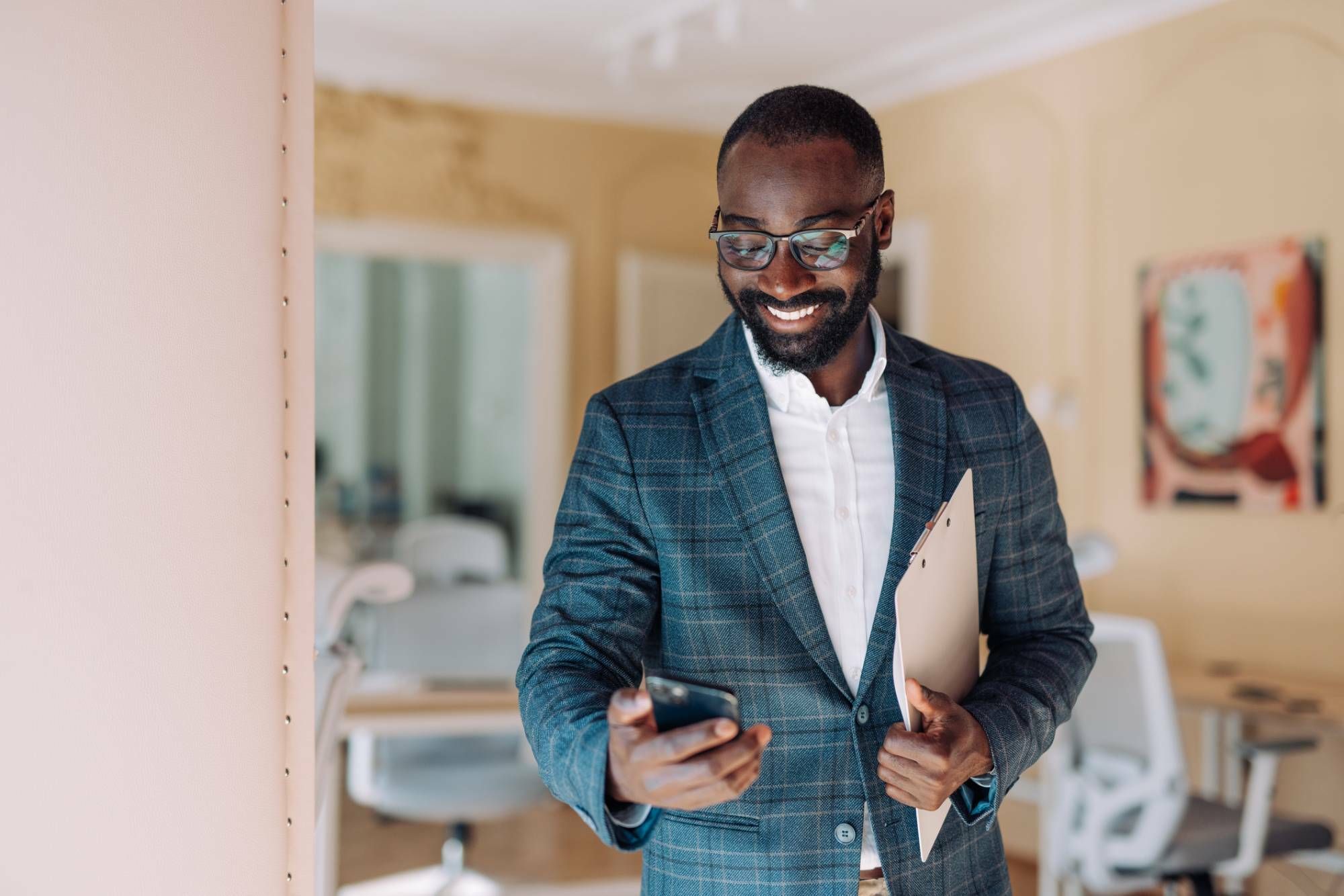 Real estate agent engaged with title compan