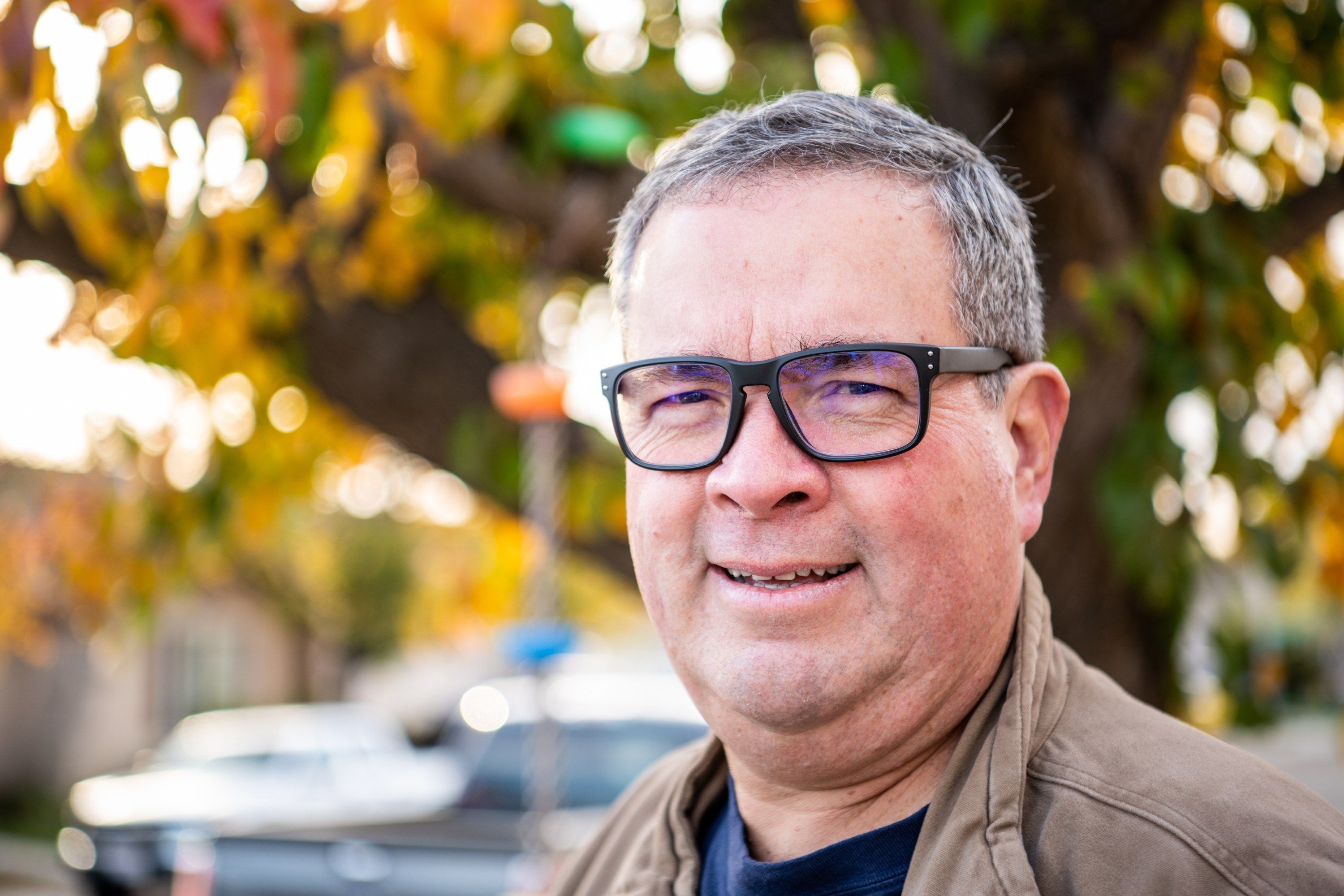 Man getting ready for a1c test