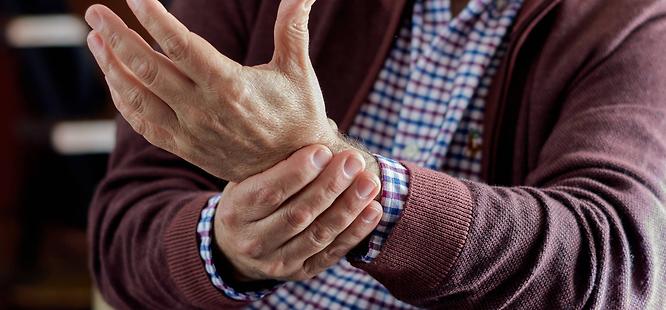 Man with arthritis in birmingham