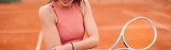 Woman with sports injury ready for urgent care