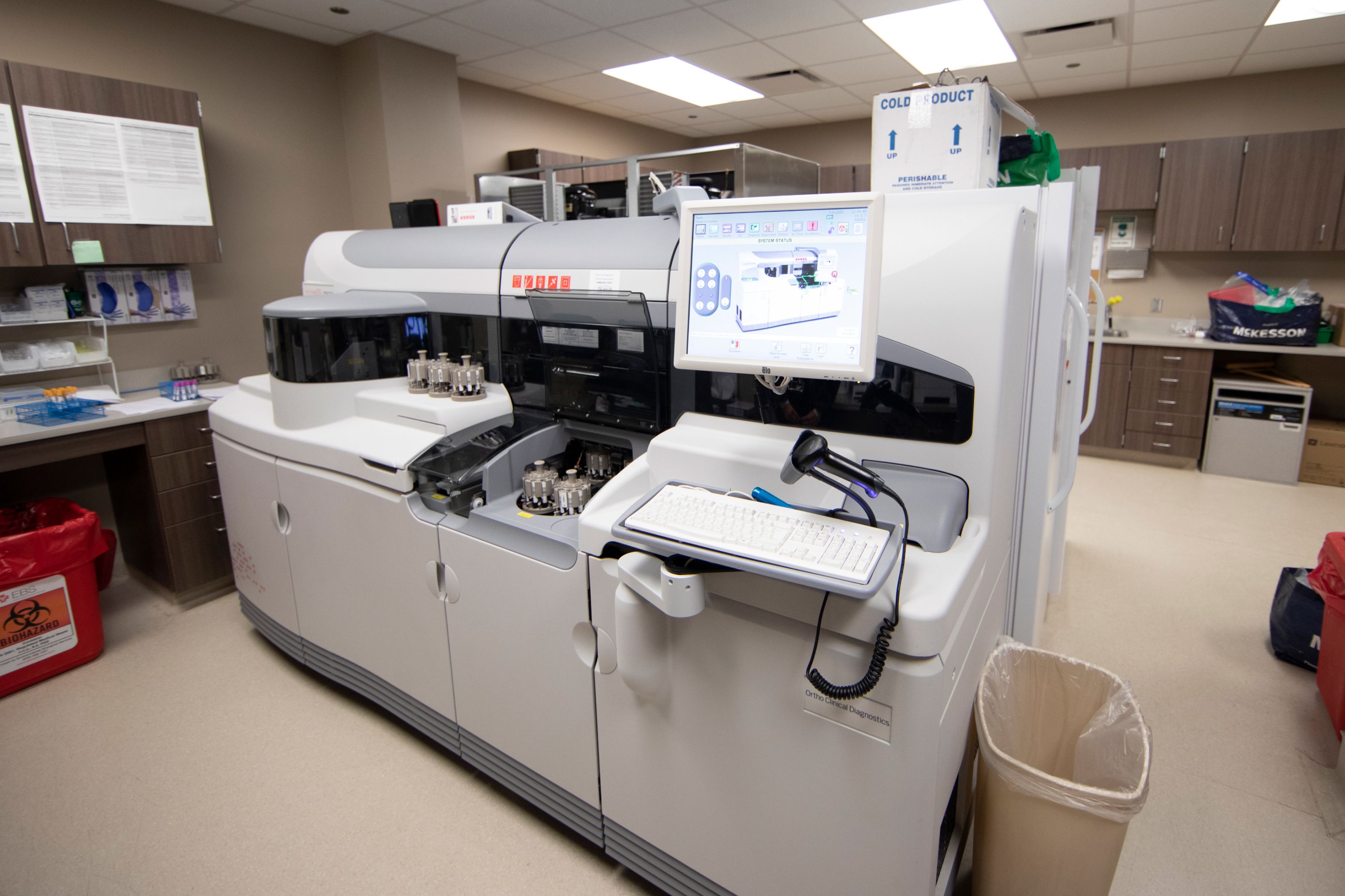 clia certified onsite lab equipment at medhelp urgent care primary care clinic