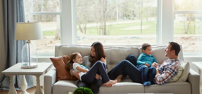 Family protected by title insurance