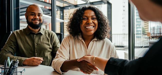 Out of town buyers closing real estate transaction