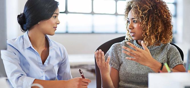 Real estate agent working with her title company on a difficult closing