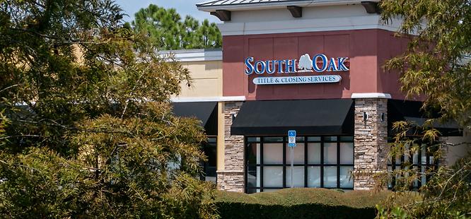 exterior of south oak title and closing 30a panama city florida panhandle title and closing