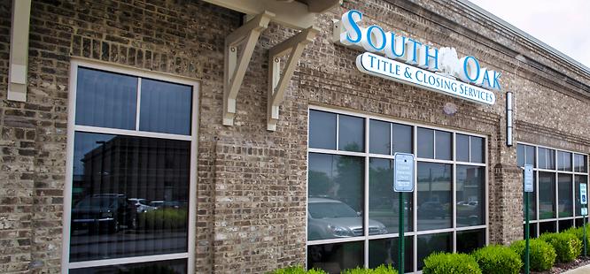 exterior of south oak title and closing in huntsville alabama